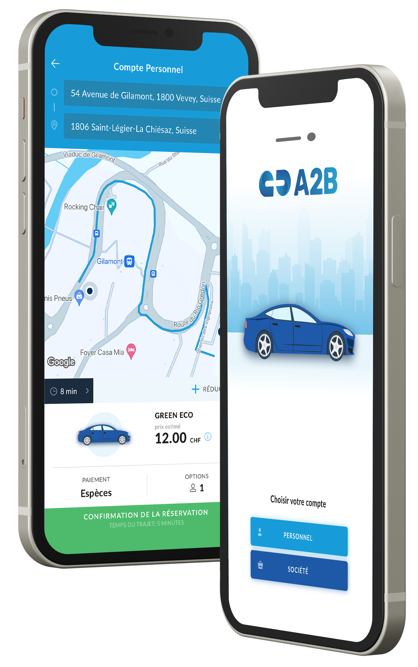 Un service complet pour vos déplacements